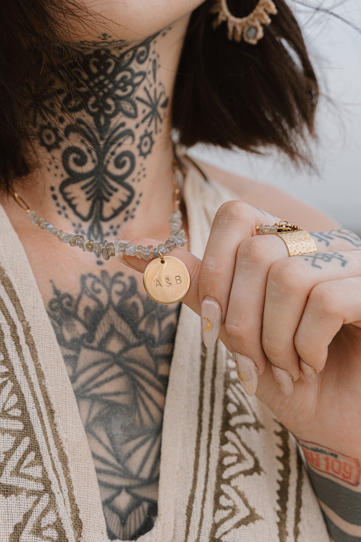 Collier SURYA - PERSONNALISABLE