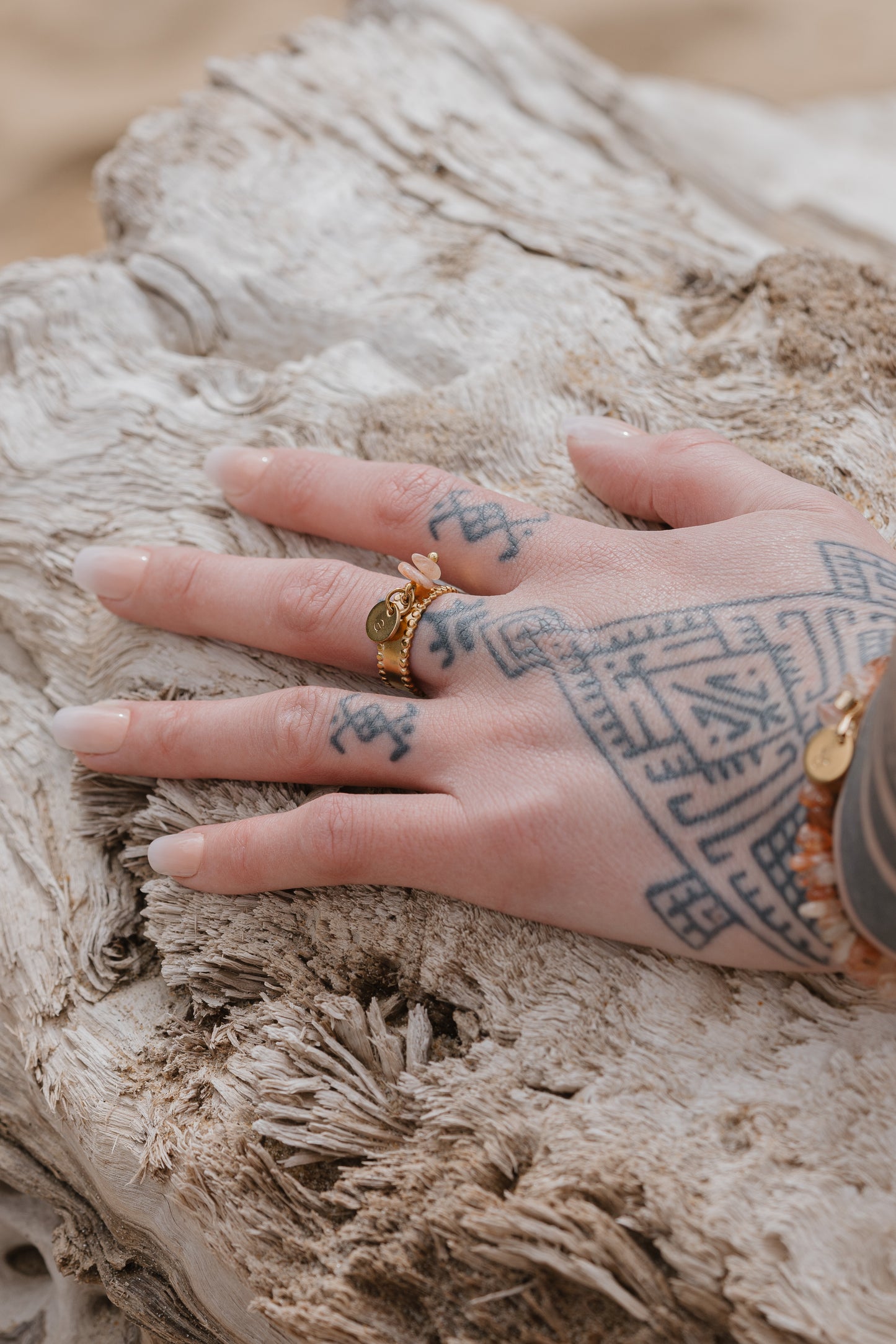 BAGUE GAÏA - Personnalisable